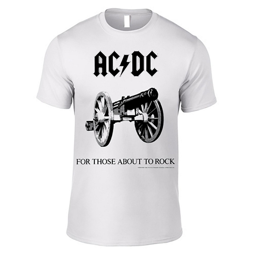 AC DC For Those About To Rock Classic Rock Fan Retro T-Shirt